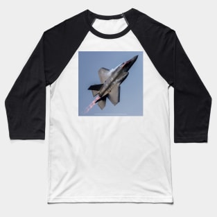 F-35A Afterburner and Vapor 2 at Dusk Baseball T-Shirt